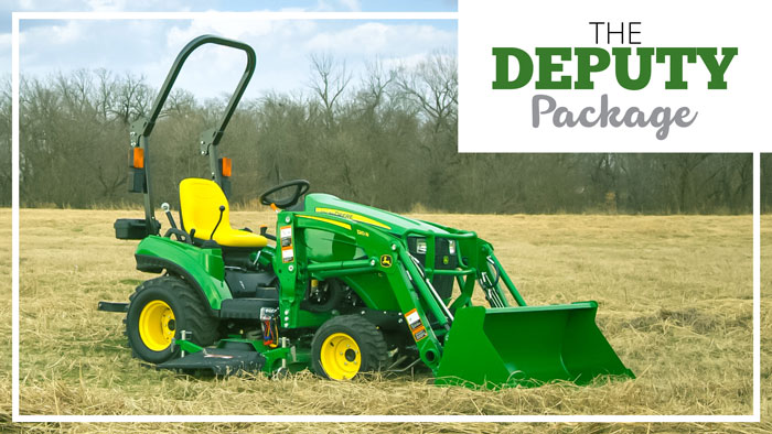 Check out The Deputy 1023E Mowing Package at P&K!