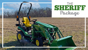 Check out The Sheriff 1025R Mowing Package at P&K!